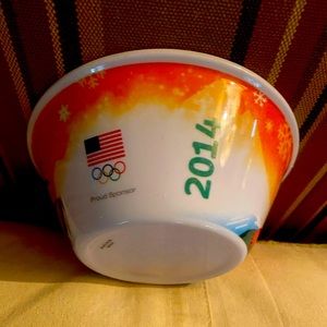 Kellogg’s Corn Flakes commemorative Team USA 2014 Olympics bowl